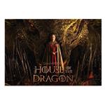 پوستر  طرح سریال House of the Dragon مدل NV0286