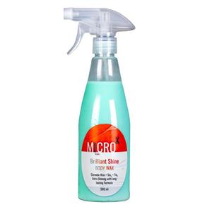 اسپری سرامیک و فوق آبگریز بدنه خودرو میکروایکس بیاض مدل H حجم 500 میلی لیتر