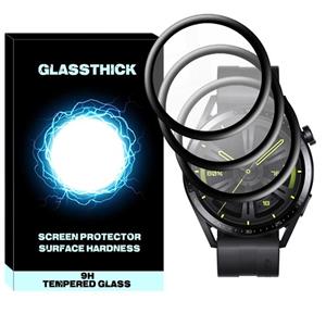 محافظ صفحه نمایش نانو گلستیک مدل NGL مناسب برای ساعت هوشمند هوآوی GT3 46mm بسته سه عددی