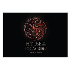 پوستر طرح سریال House of the Dragon مدل NV0265 