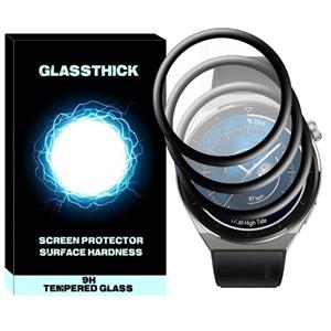 محافظ صفحه نمایش نانو گلستیک مدل NGL مناسب برای ساعت هوشمند هوآوی GT3 Pro بسته سه عددی