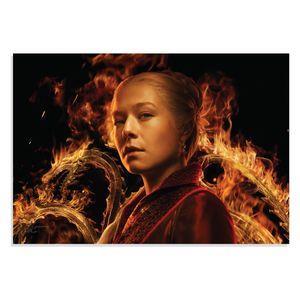 پوستر طرح سریال House of the Dragon مدل NV0268