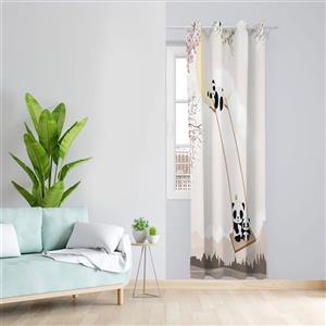 پرده مدل پاندا مخمل پانچی کد 2669 سایز 140x280 سانتی متر