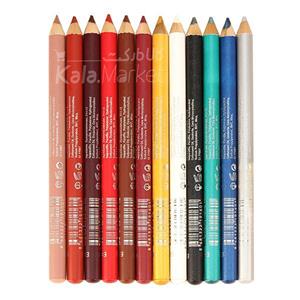 ست خط چشم و لب 12 عددی دوسه (DOUCCE Waterproof Lipliner & Eyeliner Pencil)