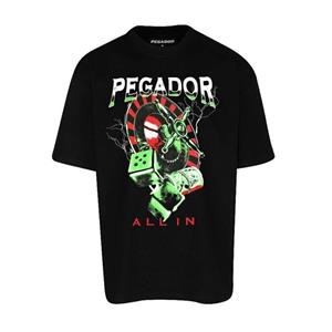 تی شرت اورسایز آستین کوتاه مردانه پگادور مدل 17681024100