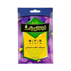 سوپر کود بهبود ثمر دهی فرمول یک کودینو مدل npk121236 وزن 50 گرم