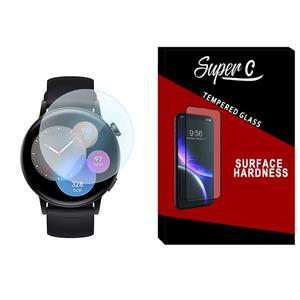 محافظ صفحه نمایش شیشه ای سوپرسی مدل SH-SC مناسب برای ساعت هوشمند هوآوی Watch GT3 42mm