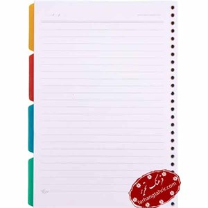 کاغذ تحریر کلاسور بسته 100 عددی