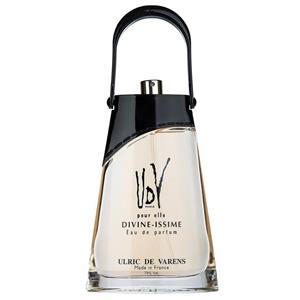 تستر ادو پرفیوم زنانه اولریک وارن مدل Divine Issime حجم 75 میلی لیتر Ulric De Varens tester Eau Parfum For Women 75ml 