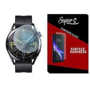 محافظ صفحه نمایش شیشه ای سوپرسی مدل SH-SC مناسب برای ساعت هوشمند هوآوی Watch GT3 46mm