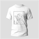 تی شرت آستین کوتاه مردانه مدل انیمه ای طرح لوفی کد anm032