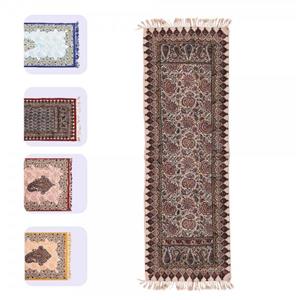 قلمکاری  رومیزی قلمکار ممتاز اصفهان طرح درهم بادامی کد G146 -