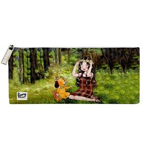 جامدادی مستر راد مدل دختر فانتزی طرح گلبهار کد fiory 2052