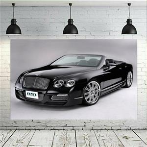 پوستر پارچه ای طرح ماشین بنتلی Bentley مدل SDP1451 