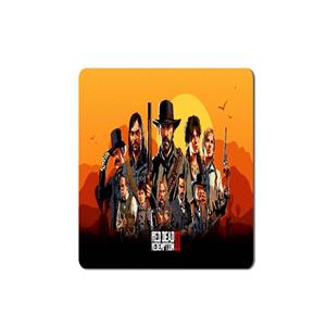 ماوس پد طرح بازی  Red Dead Redemption 2  مدل 04
