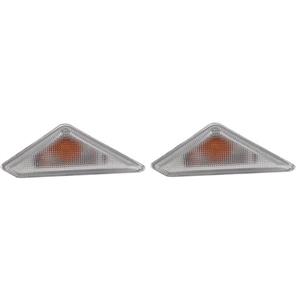 قاب راهنما گلگیر خودرو قطعه سازان کبیر مدل GHB-SAINA-30504 مناسب برای ساینا مجموعه 2 عددی