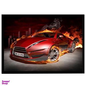 تابلو نوری بکلیت طرح اتومبیل ماشین اسپرت مدل B-S1577