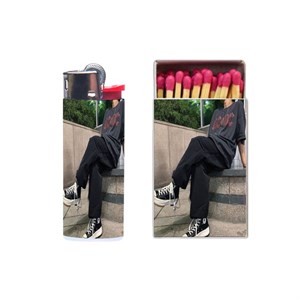 فندک مدل اسکیت کد 1177 به همراه کبریت