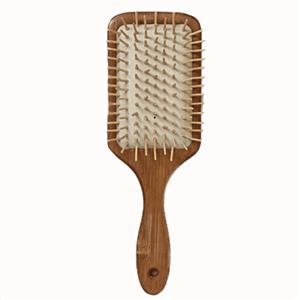 برس مو مدل Wood bamboo