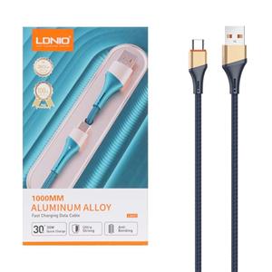کابل USB به microUSB الدینیو مدل LS631 طول 1 متر