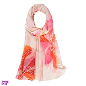 شال زنانه مدل نخ ابریشم تابستونی شاین طرح ارکیده کد ana-2188