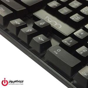 کیبورد مخصوص بازی تسکو مدل TK 8029  Tsco TK 8029 Gaming USB Keyboard