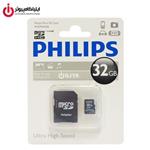  Philips FM32MA45B Class10 Micro SD Memory Card 32GB