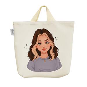 ساک خرید خندالو مدل دخترانه کد 2355