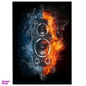 تابلو نوری بکلیت طرح موسیقی اسپیکر و استریو مدل B-S1511