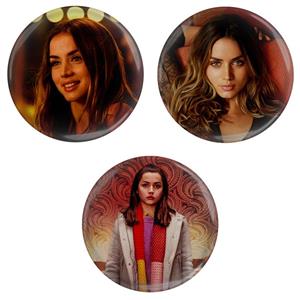 پیکسل مدل S3-4 طرح بازیگر هالیوود آنا د آرماس مجموعه 3 عددی