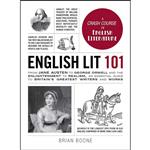 کتاب English Lit 101 اثر Brian Boone انتشارات Adams Media 