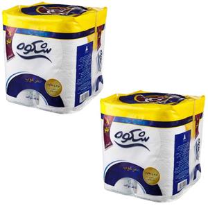 دستمال توالت شکوه مدل اقتصادی کد 8GH مجموعه 16 عددی