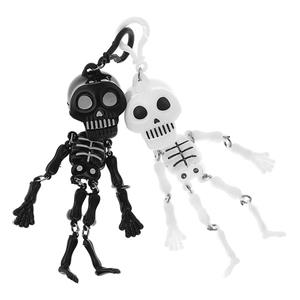 آویز تزیینی خودرو طرح اسکلت مدل BET-800 مجموعه 2 عددی