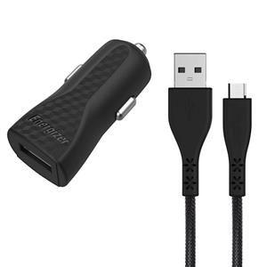 شارژر فندکی انرجایزر مدل DC1ALMCM به همراه کابل MicroUSB