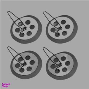 صافی قوری مدل ورقه ای کد GH4 مجموعه 4 عددی