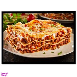 تابلو نوری بکلیت طرح فست فود لازانیا مدل B-S1086