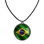 گردنبند خندالو مدل پرچم برزیل کد 2068220690