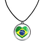 گردنبند خندالو مدل پرچم برزیل کد 2069020683