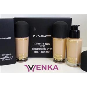 کرم پودر استودیو فیکس NW15 مک MAC STUDIO FIX FLUID SPF15 FOUNDATION NW15