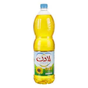 روغن مایع آفتابگردان باویتامین D&E لادن 1.5 لیتری 