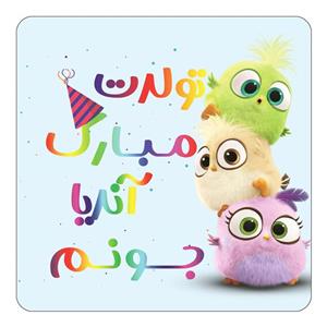 مگنت کاکتی طرح تولد آندیا مدل پرندگان خشمگین Angry Birds کد mg55841