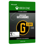 بازی دیجیتال PlayerUnknown’s BattleGrounds 2300 G-Coin Digital Token برای Xbox One