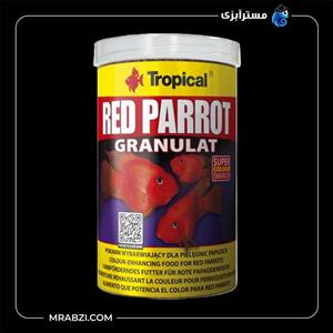 غذای ماهی تروپیکال مدل Red Parrot Granulat وزن 400 گرم