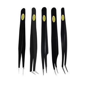 انبر اکستنشن مژه رزالی فیوره مدل TWIN05 بسته 5 عددی