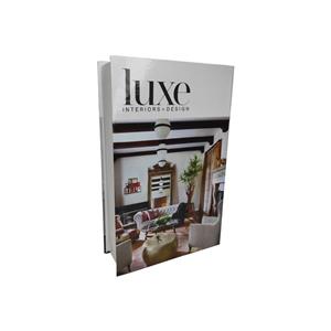جعبه دکوری مدل کتاب دکوراتیو طرح LUX