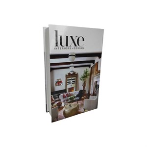 جعبه دکوری مدل کتاب دکوراتیو طرح LUX