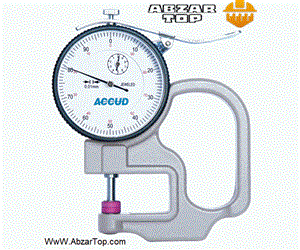 ضخامت سنج ساعتی 1 سانت Accud ( آکاد ) مدل 11-010-443