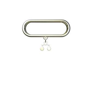 آویز ساعت طلا 18 عیار زنانه مدوپد مدل ترازو کد SG1-1206