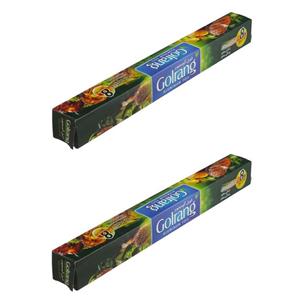 فویل آلومینیوم گلرنگ مدل سیلور رول 8 متری بسته 2 عددی