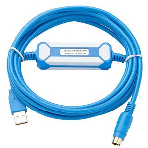 کابل پروگرام آمساموشن مدل  Mitsubishi PLC کد FX-USB-AW